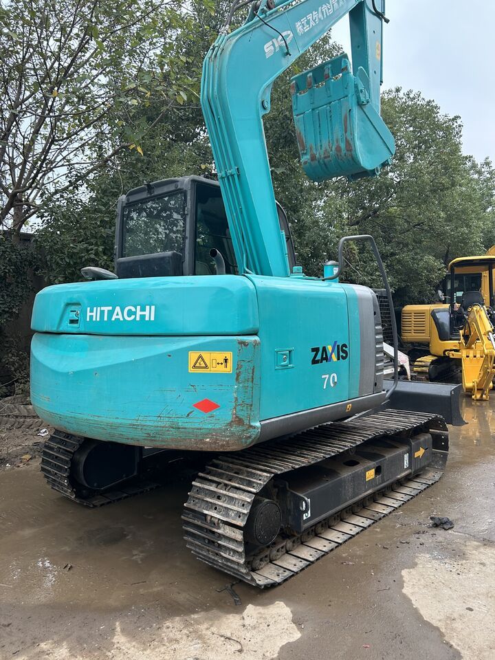 2022 Hitachi Zaxis 70 excavator rear view