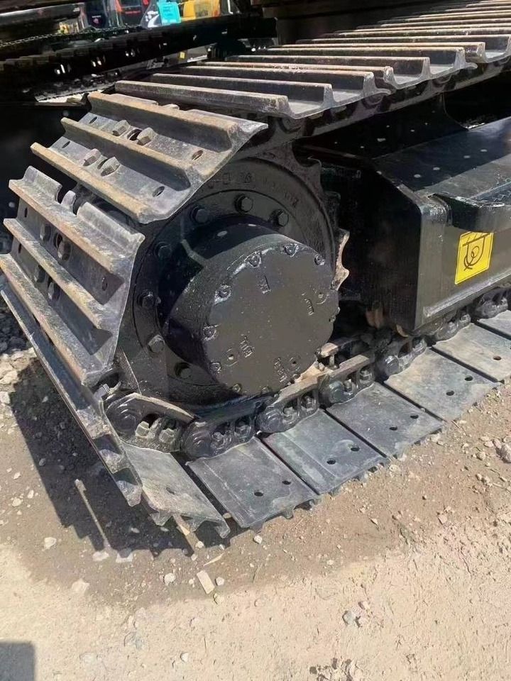 2024 Sany SY75C mini excavator track drive detail