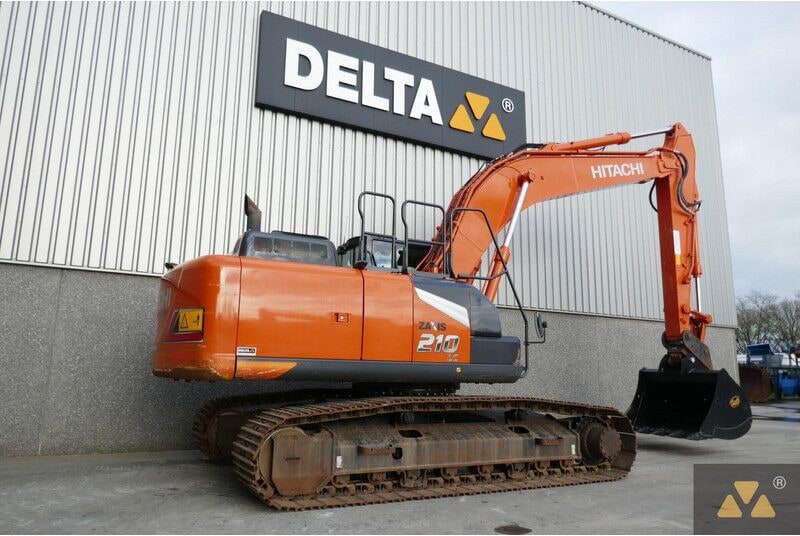 2022 Hitachi Zaxis 210 LC crawler excavator, side view