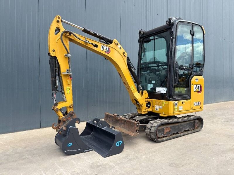 2021 Caterpillar 301.8 mini excavator, side view