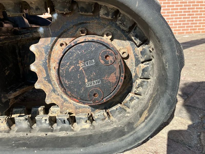 2021 JCB 19C-1 mini excavator track drive sprocket detail