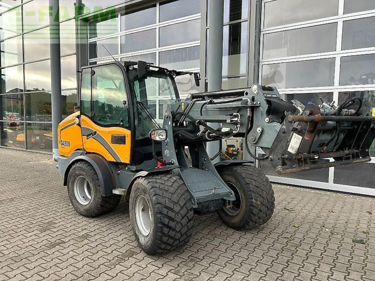 2019 Giant G4500 TELE telescopic wheel loader, front three-quarter view 2019 Giant G4500 TELE telescopic wheel loader, front three-quarter view
