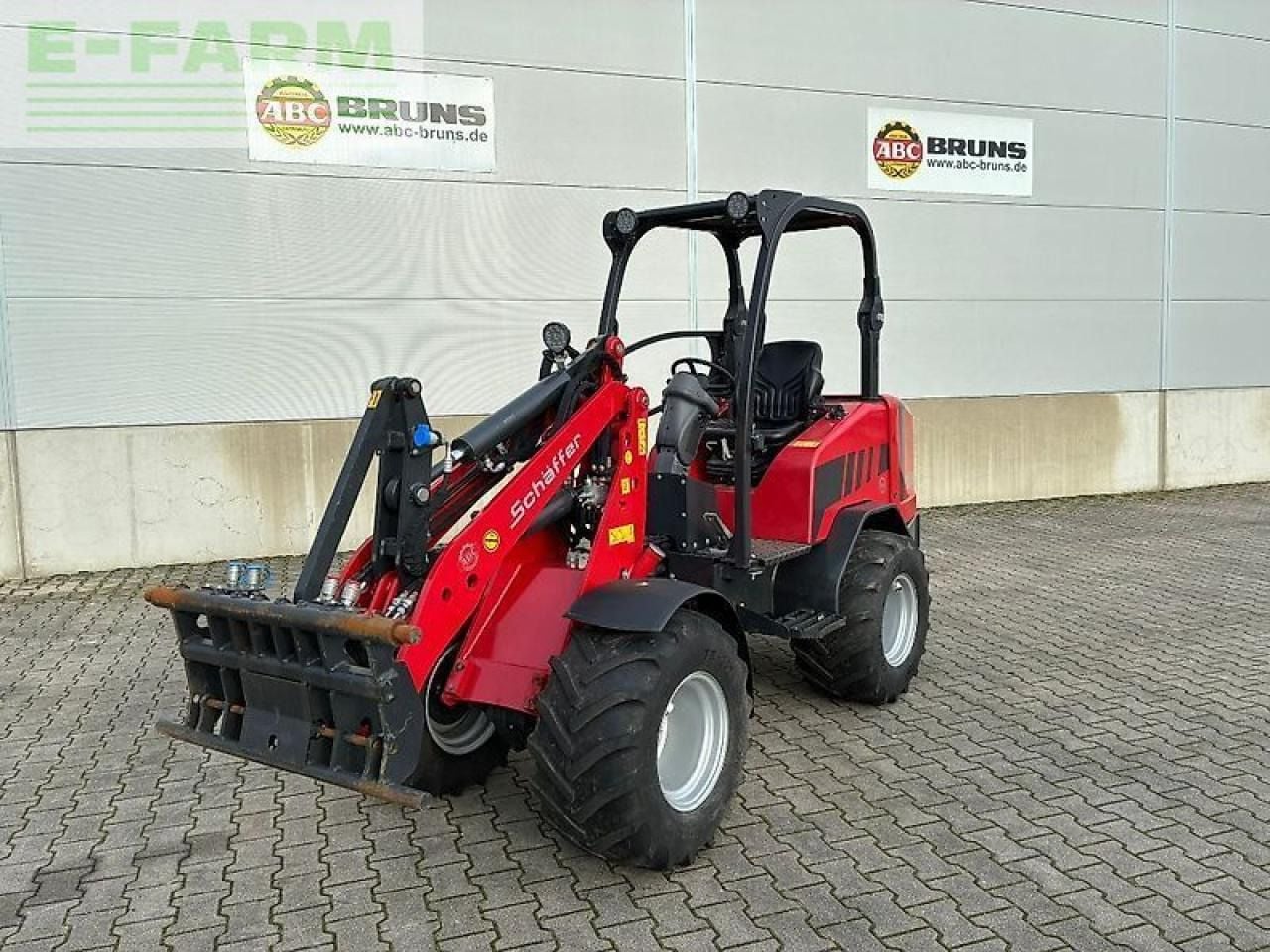 2023 Schäffer 3630 mini excavator, front three-quarter view 2023 Schäffer 3630 mini excavator, front three-quarter view