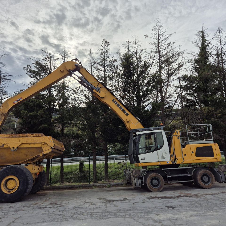 2018 Liebherr LH30 M material handler side view