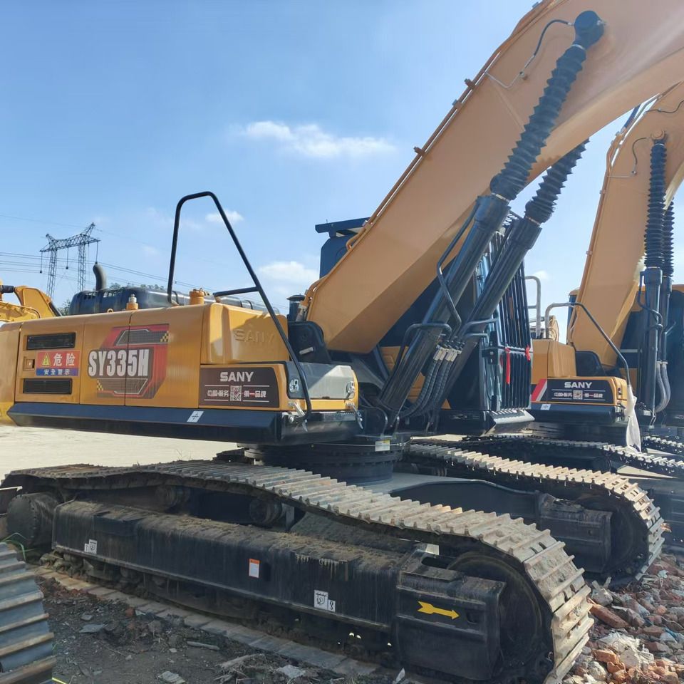 2024 Sany SY335H crawler excavator side view