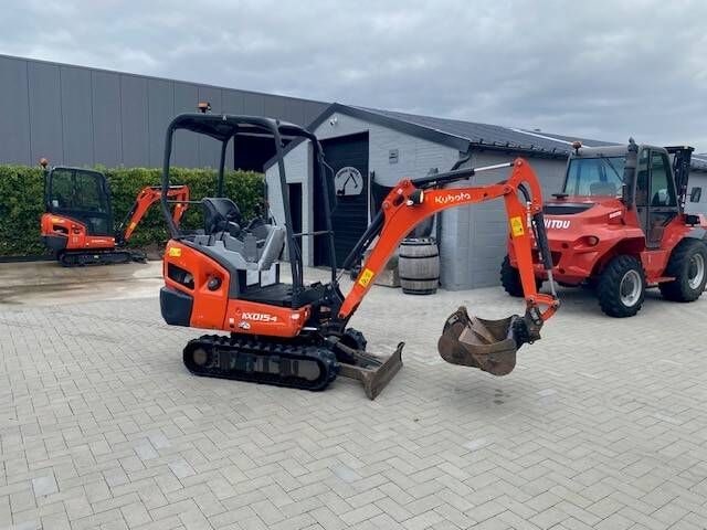 2020 Kubota KX015-4 mini excavator, side view