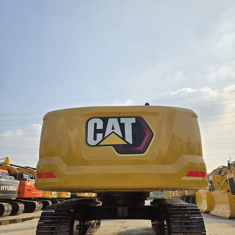 2022 Caterpillar 330GC crawler excavator rear view
