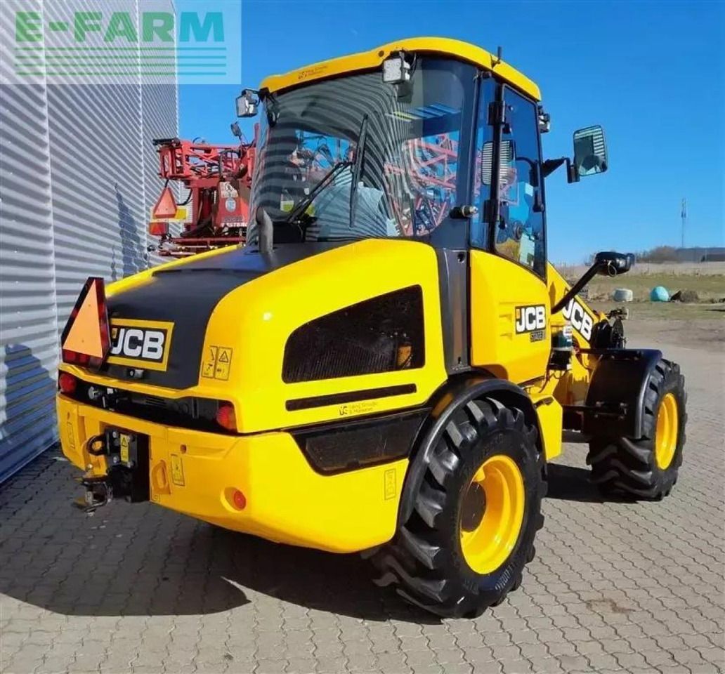 2021 JCB TM180 mini excavator, rear three-quarter view