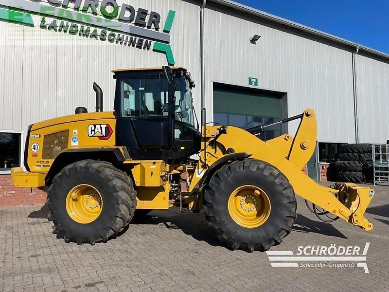 2023 Caterpillar 926M wheel loader, side view