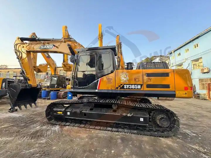2020 Sany SY365H crawler excavator, side profile view