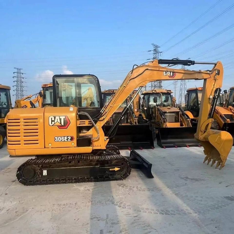 2023 Caterpillar 306E2 mini excavator side view