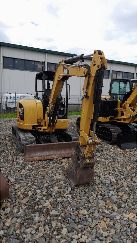 2019 Caterpillar 305E2 crawler excavator, front three-quarter view