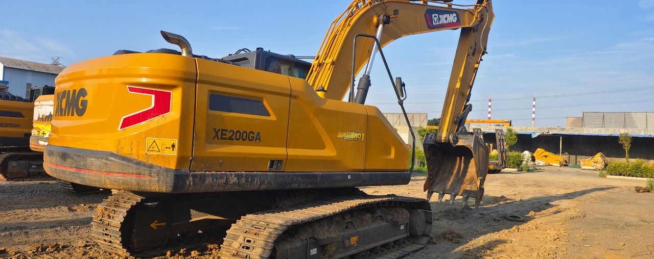 2024 XCMG XE200GA crawler excavator rear three-quarter view 2024 XCMG XE200GA crawler excavator rear three-quarter view