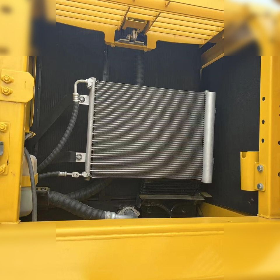 2022 Komatsu PC240LC-8 crawler excavator radiator and cooling system view