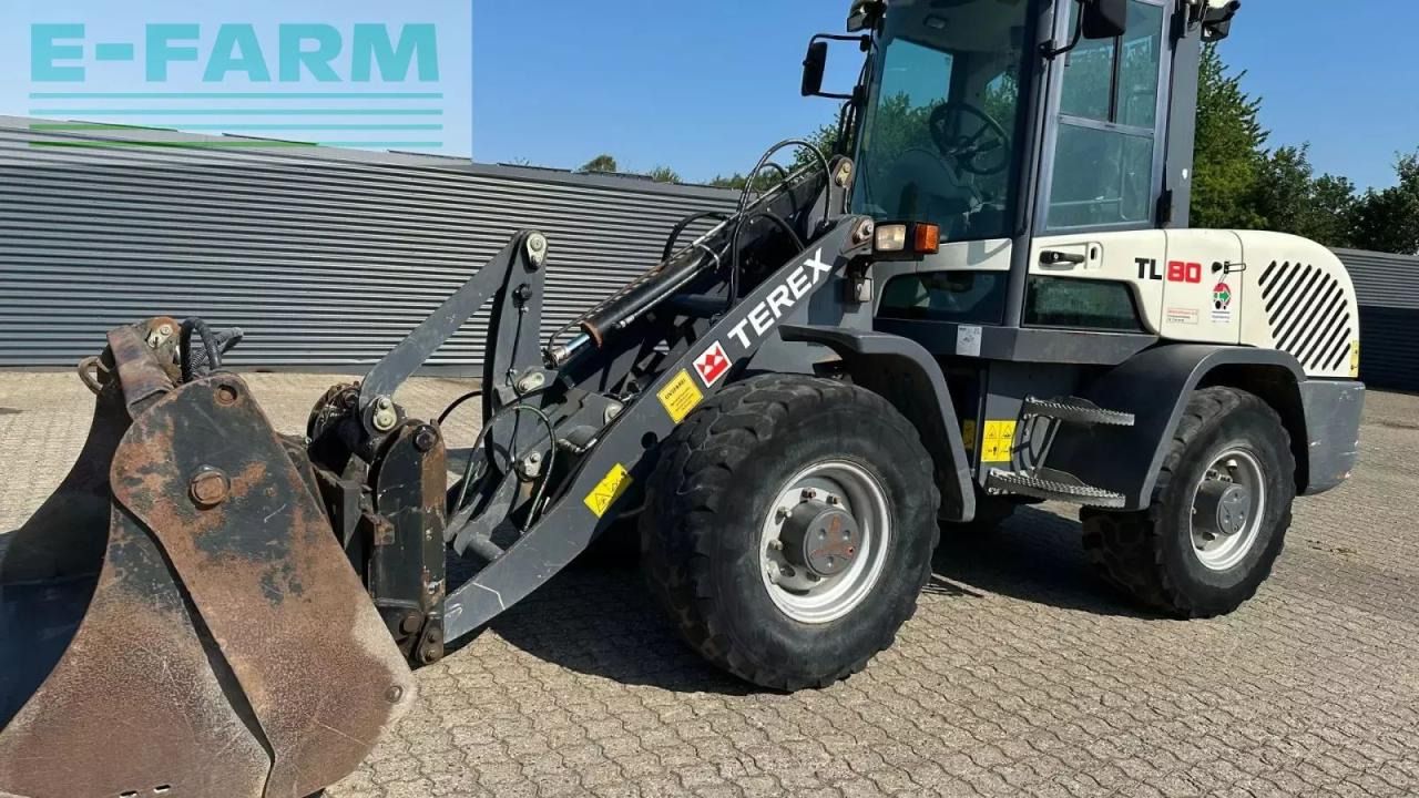 2013 Terex TL80 wheel loader, side view