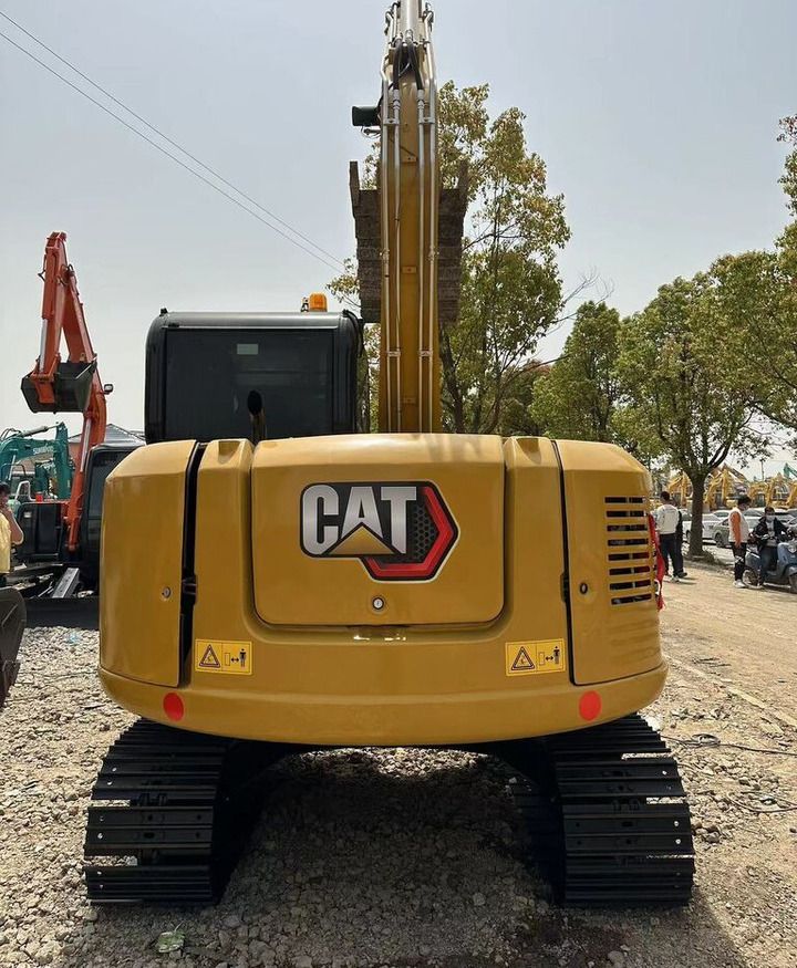 2022 Caterpillar 307E crawler excavator rear view