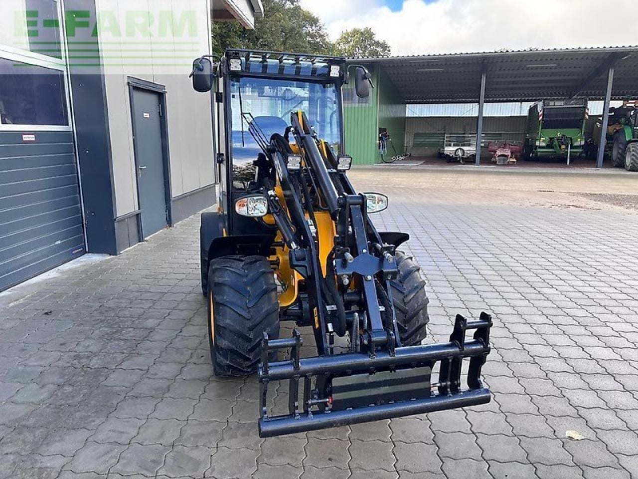 2024 JCB 403PLUS wheel loader, front view