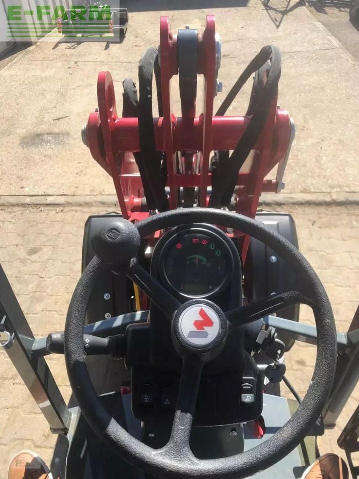 2023 Weidemann 1140 mini excavator operator station view