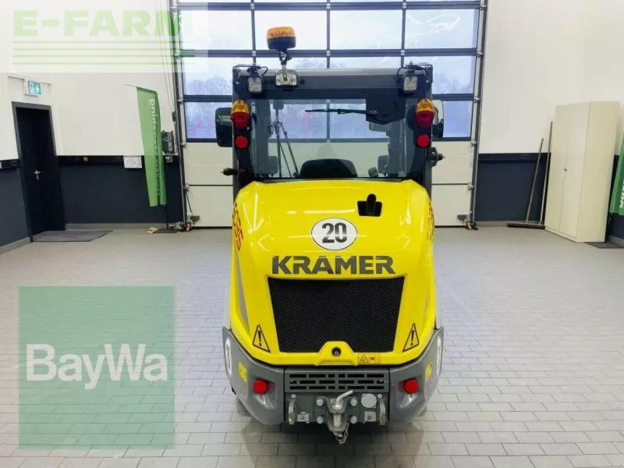 2023 Kramer 5035 mini excavator rear view 2023 Kramer 5035 mini excavator rear view