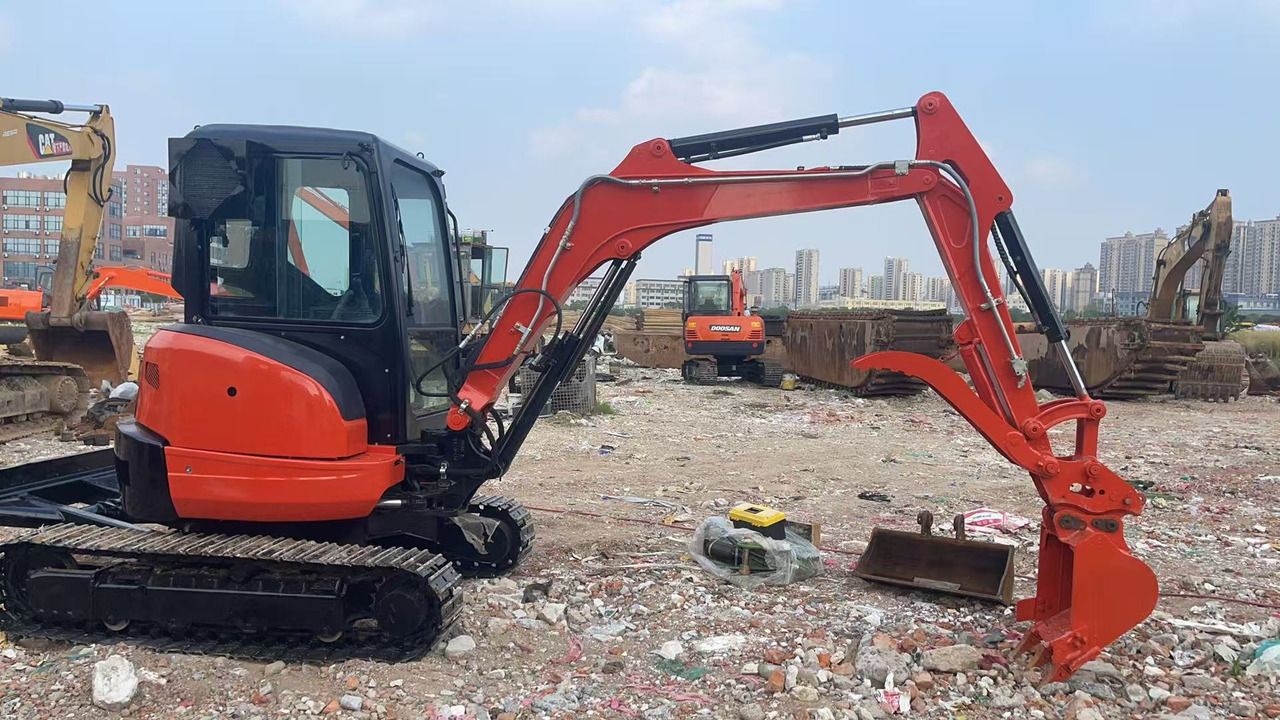 2023 Sany U35 mini excavator, side profile view
