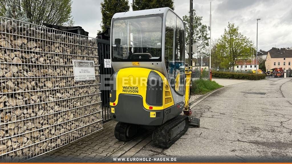 2015 Wacker Neuson 1404 mini excavator, rear view