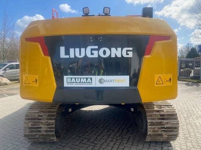 2025 LiuGong 922F crawler excavator, rear view