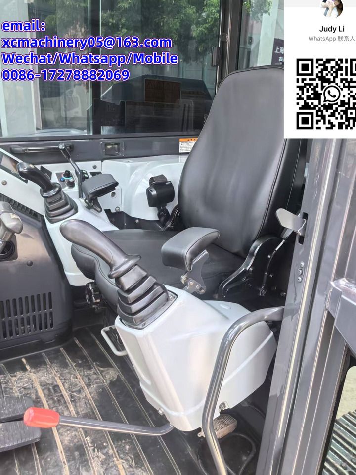 2023 Yanmar VIO85 mini excavator interior view
