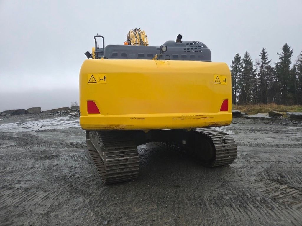 2022 Komatsu PC210LC-11 crawler excavator, rear view
