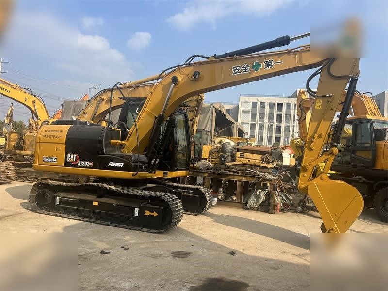2022 Caterpillar 312D2 crawler excavator, side view