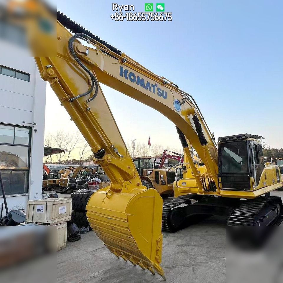 2020 Komatsu PC360-7 crawler excavator, front three-quarter view