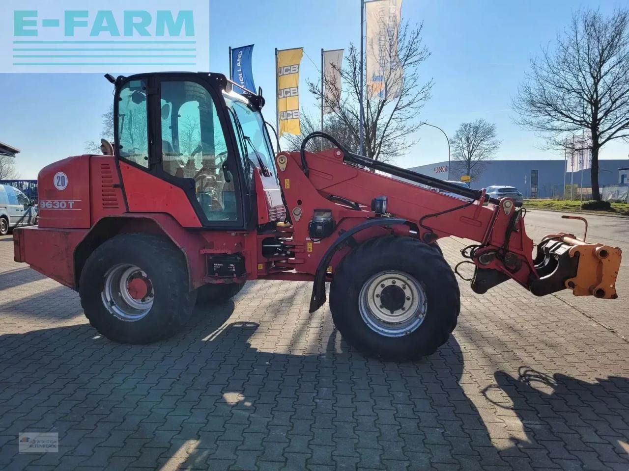 2015 Schäffer 9630 T mini excavator, side view 2015 Schäffer 9630 T mini excavator, side view