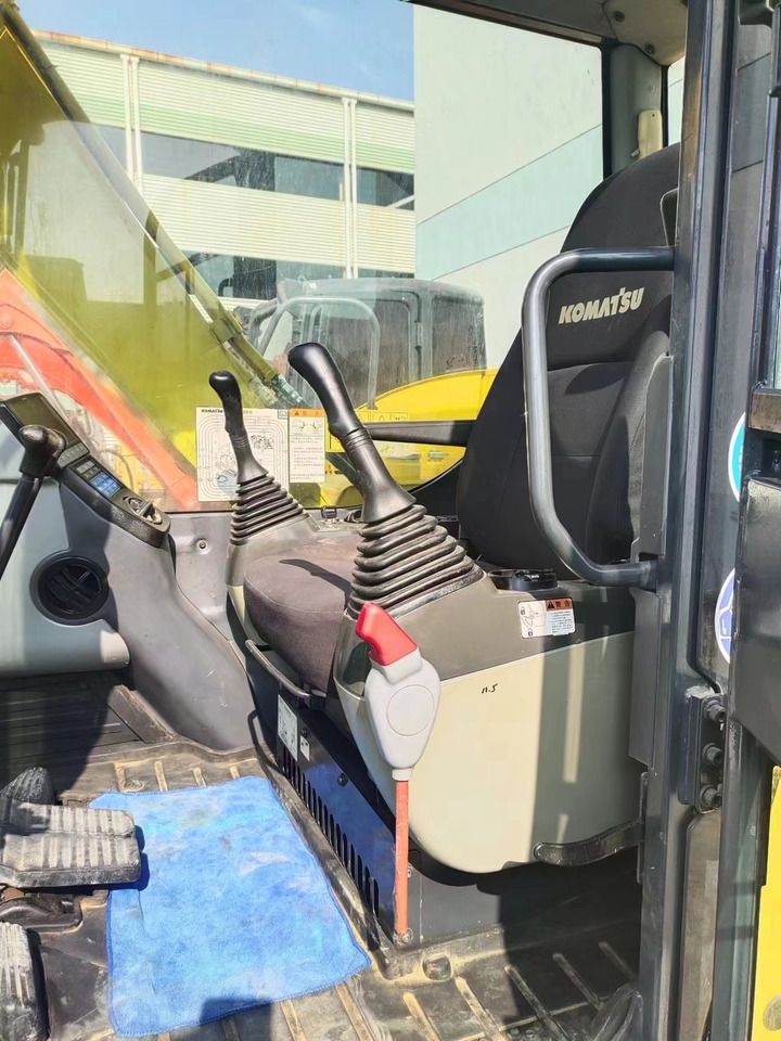 2022 Komatsu PC60-8 mini excavator cab interior view