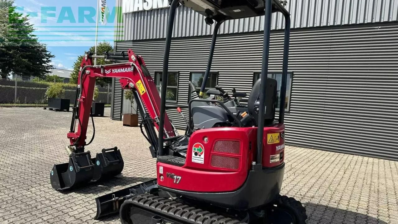 2023 Yanmar VIO 17 mini excavator, side view