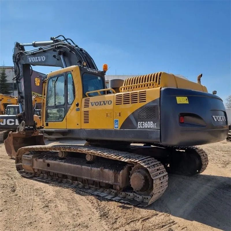Volvo EC360BLC crawler excavator, rear three-quarter view Volvo EC360BLC crawler excavator, rear three-quarter view