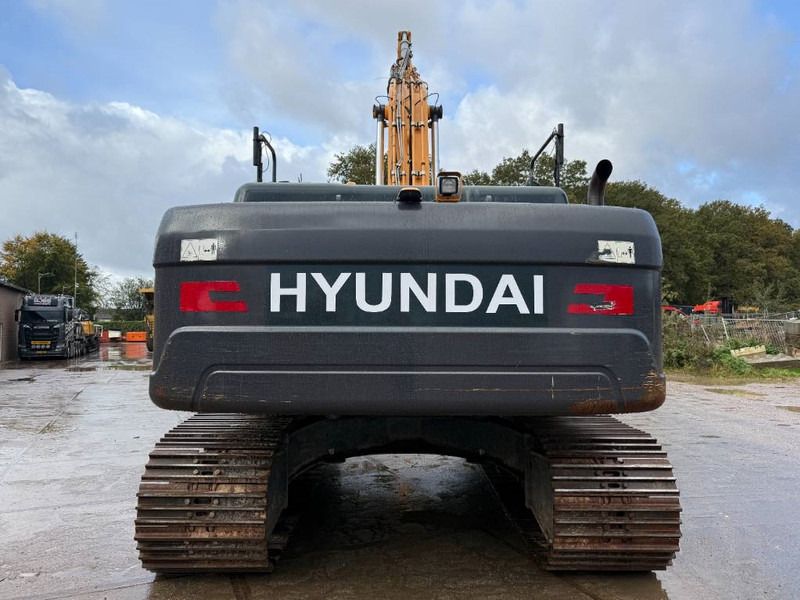 2016 Hyundai HX300LR excavator rear view
