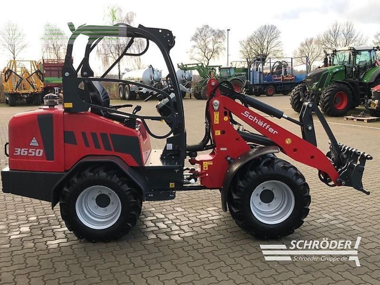 2023 Schäffer 3650 mini excavator, side view 2023 Schäffer 3650 mini excavator, side view