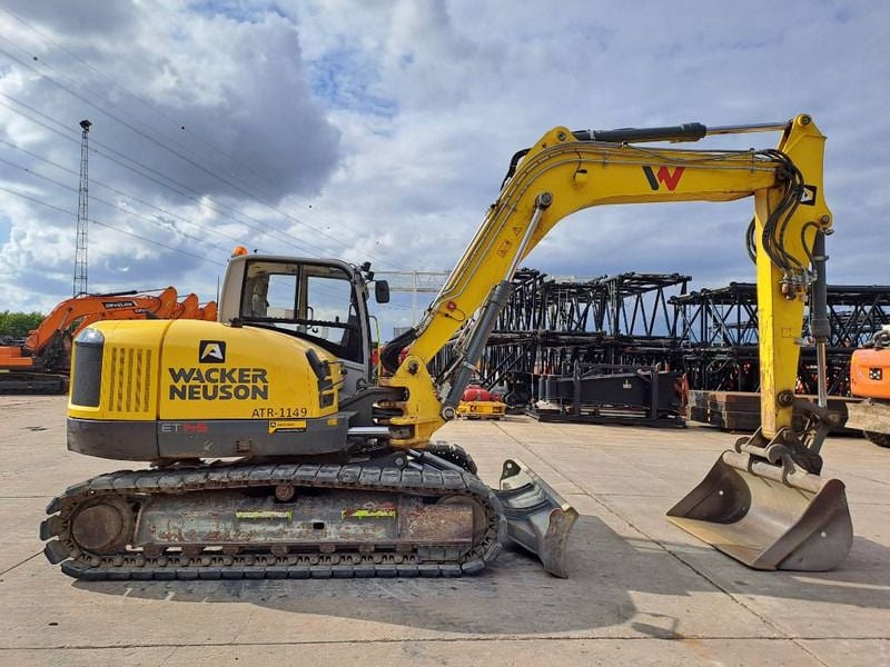 2020 Wacker Neuson ET145 crawler excavator side view