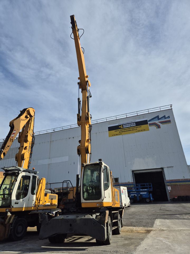 2015 Liebherr LH30 M material handler, front view