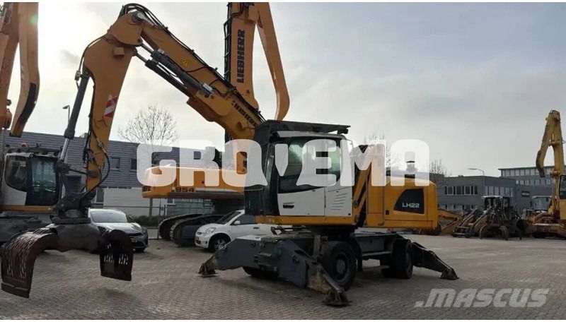 2020 Liebherr LH22 M material handler, side view