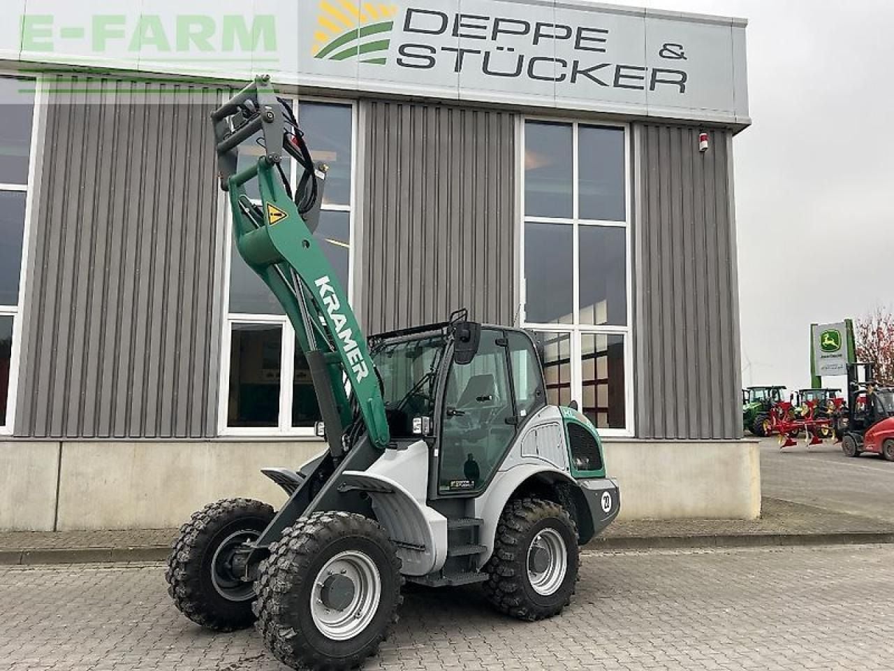 2023 Kramer KL43.8L wheel loader, side profile view 2023 Kramer KL43.8L wheel loader, side profile view