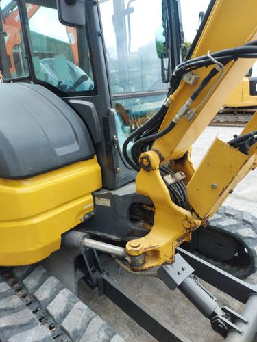 2019 Kobelco SK55RX-6 excavator cab and boom detail