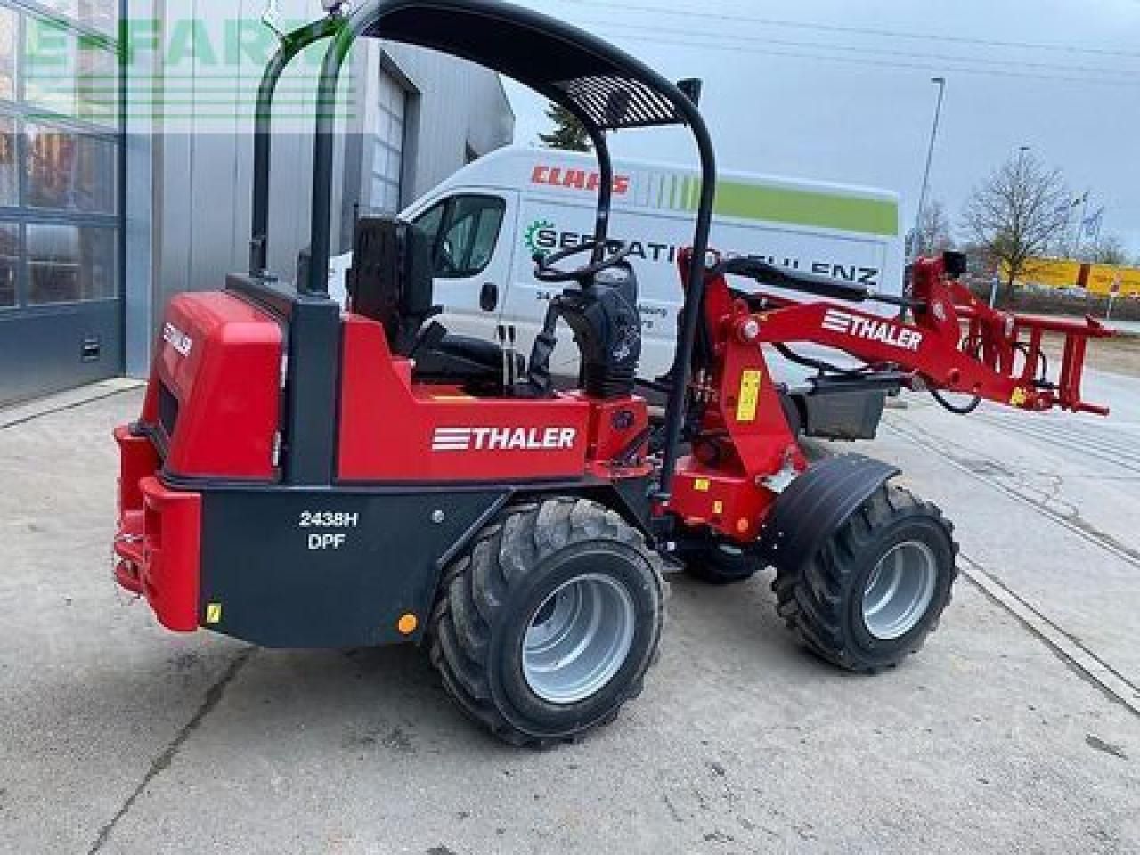 2024 Thaler 2438 H mini excavator, rear three-quarter view