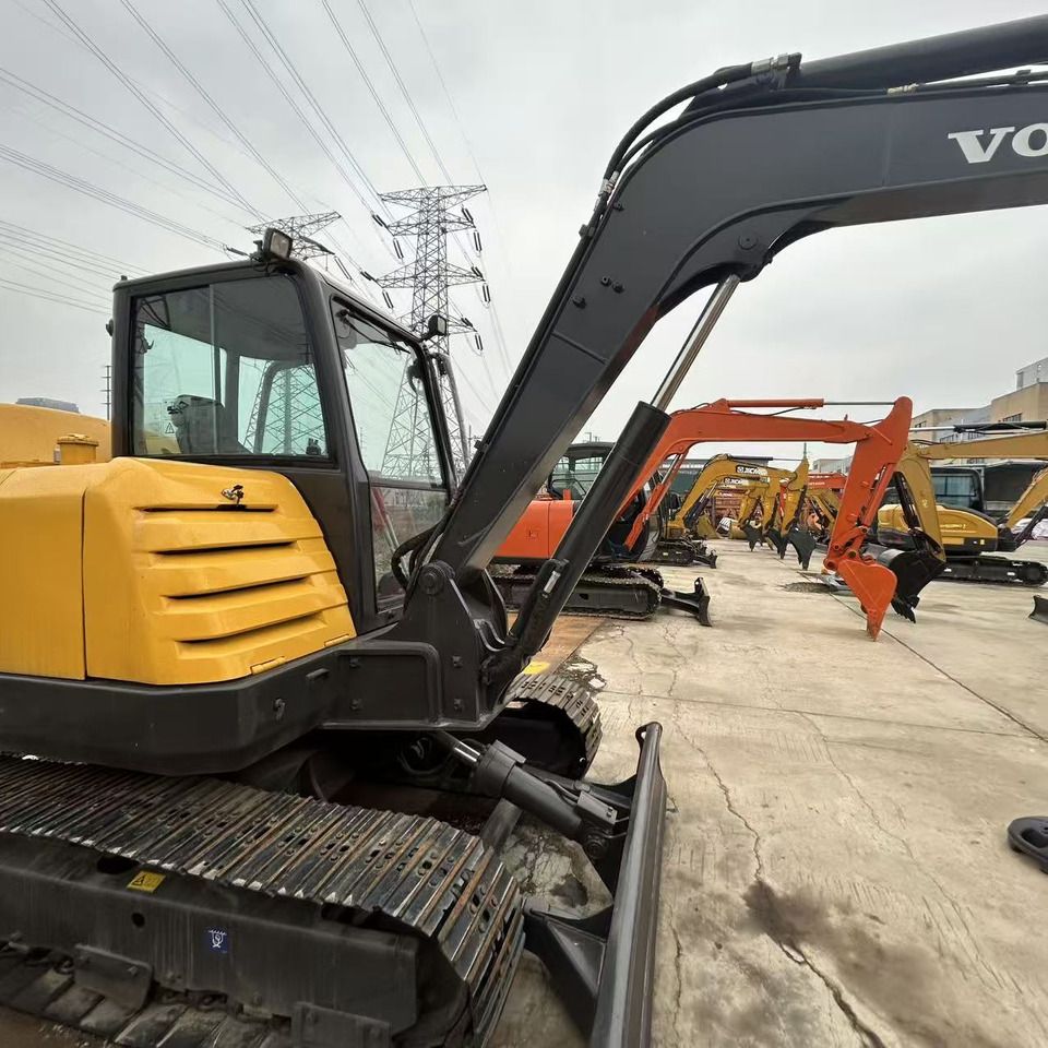 2023 Volvo EC60C mini excavator side view