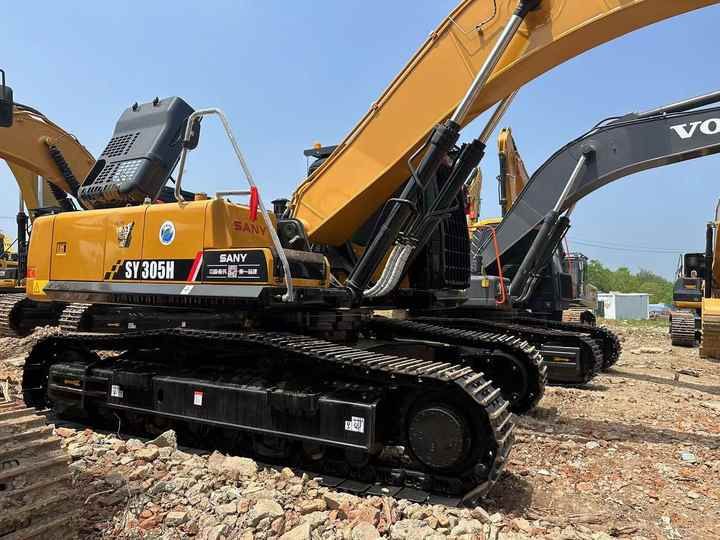 2023 Sany SY305H crawler excavator, side profile view