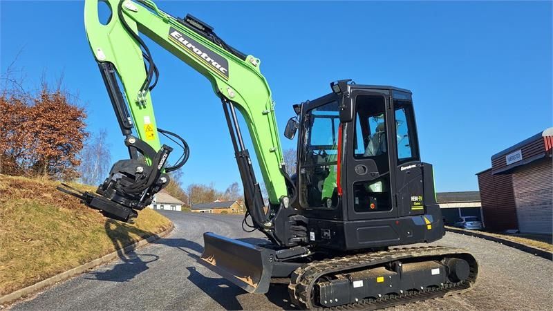 2026 Eurotrac HE60-EV mini excavator, side view