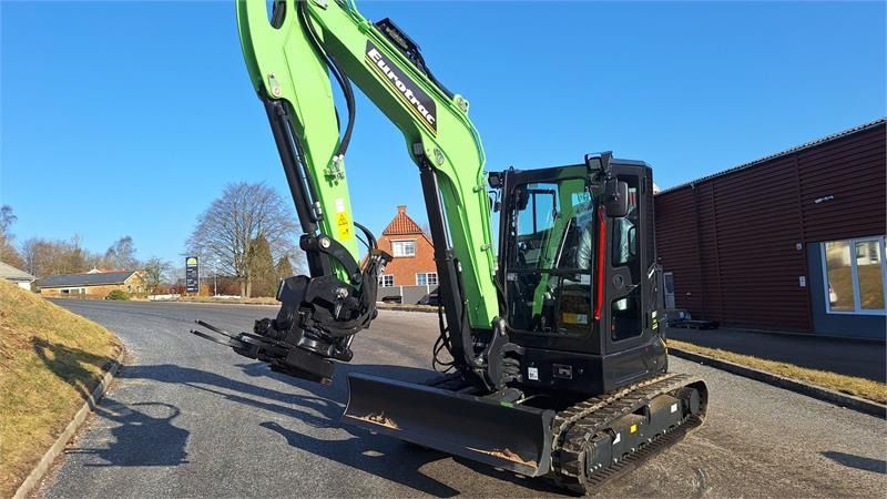 2026 Eurotrac HE60-EV mini excavator, side view