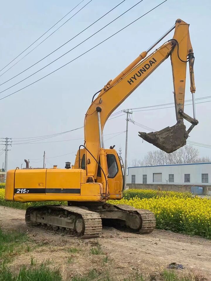 2023 Hyundai R215-7 excavator side view