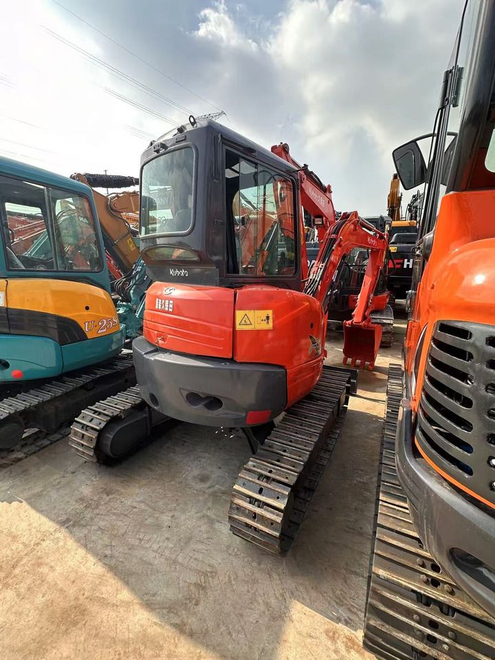 2024 Kubota U35-5 mini excavator rear view