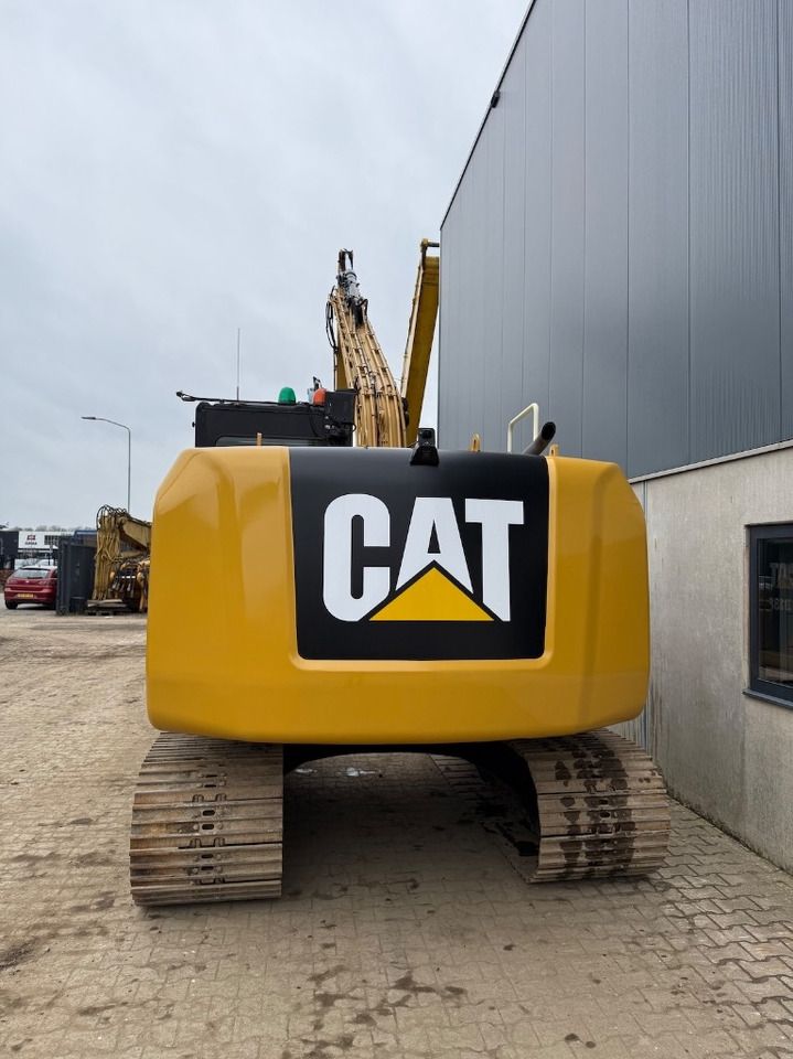 2019 Caterpillar 313FL crawler excavator, rear view