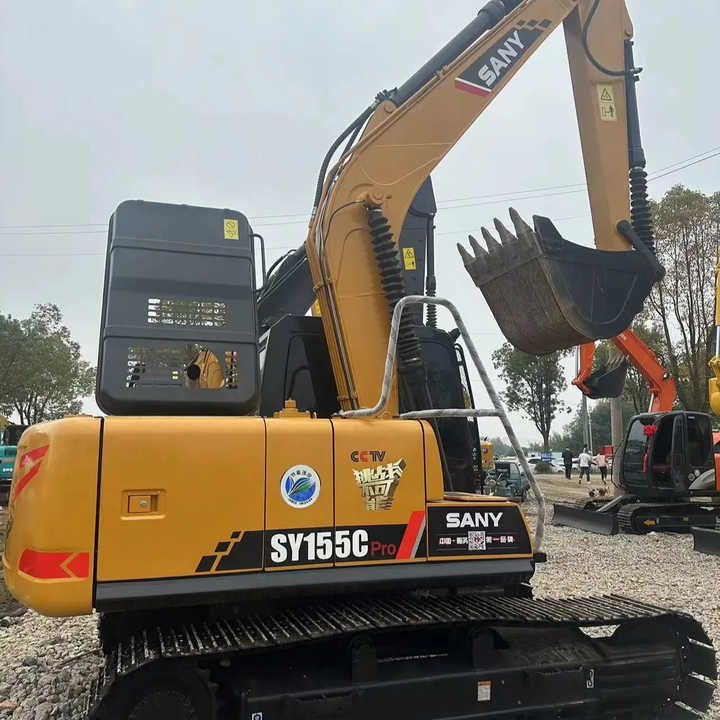 2015 Sany SY155C Pro mini excavator, side view
